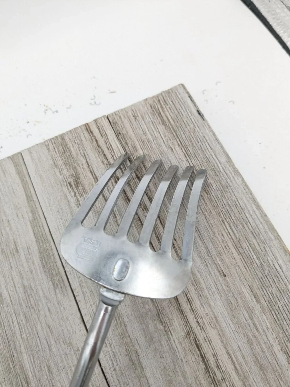 Ekco Chrome USA Mixing Fork Blending Beat Stir Blender 10 1/2